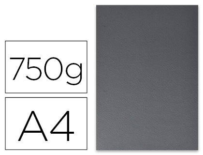 CJ50 tapas de encuadernación Fellowes Din A-4 cartón extrarrígido negro 750 g/m²